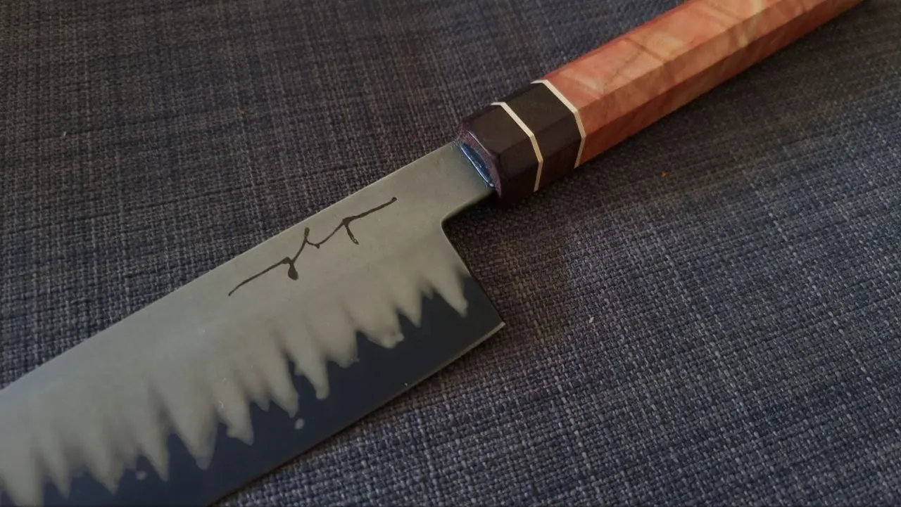 Santoku San Mai Inox. 125mm