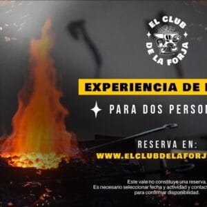 Experiencia de Forja donada por El Club de la Forja
