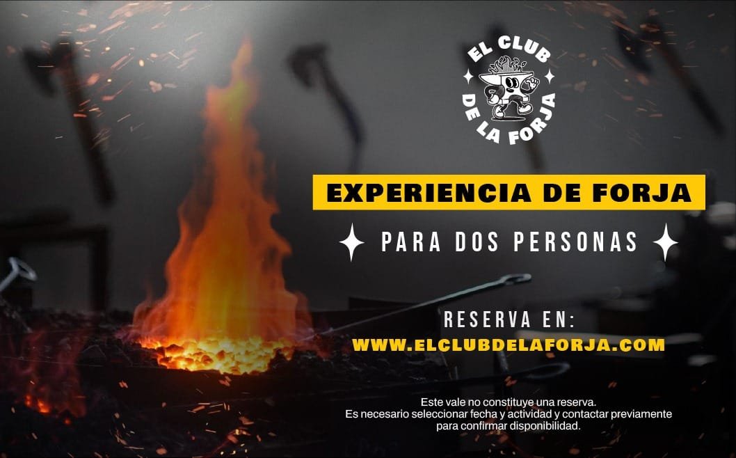 Experiencia de Forja donada por El Club de la Forja